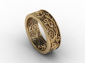 Schmuck ring Hochzeit cad detaillierte diamond engagement Mode-ring weiblich gold Juwel photoreal platin bedruckbar ist Ringe Silber Stein vray weiß 3d print model - Mito3D