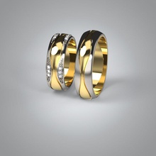 gioielleria nozze squillare gratuito 3d stampa modello in anelli 3dexport oro platino argento fidanzamento diamante gemma bellezza impostato brillante gioiello moda proposta 3d print model - Mito3D