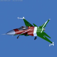 jf17 tonnerre afficher avion poly jf 17 chengdu Pakistan Chine combattant moderne jet multirôle combat Asie fc 1 xiaolong bombardier mkiii 3d print model - Mito3D