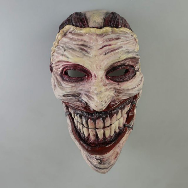 Joker Maske Clown Skulptur Kunst dc Batman Geek Zahl Schurke Sammlerstück stilisiert Illustration Statue Figuren Porträt retro Skulpturen Miniaturen 3D print model - Mito3D