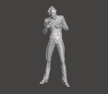 joker heykel batman Arkham ilham reçine şekil plastik heykelcik koleksiyon Gotham nostaljik kötü canavar adam öldürme şaka Yarasaadam suikastçı adli palyaço sirk 3d print model - Mito3D