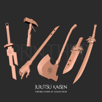 jujutsu kaisen kılıç kostüm oyunu toplamak 3d yazdır model in heykel 3dexport anime bıçak ağzı katliamcı kullanılmış silah jjk fushiguro tojifushiguro sukuna satoru gojo sanat oyuncak heykeller yazdırılabilir katliam iblis bıçağı oyunlar cadılar bayramı 3d print model - Mito3D