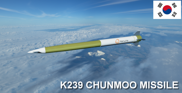 k239 chunmoo missile 3d model in projectiles 3dexport bomb aim python explosive sam launcher rocket sidewinder hellfire ordnance munition patriot amraam brimstone hanwha military 3D print model - Mito3D