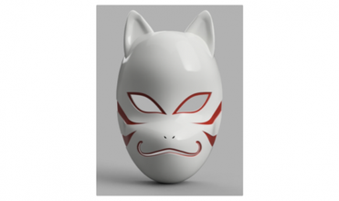kakashi anbu maschera naruto 3d stampa modello in giocattoli 3dexport 3dprinting 3dprint 3dmodel 3d print model - Mito3D