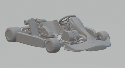kart genérico 3d impresión modelo in vehículo 3dexport ruedas fundido presión calientes tragamonedas espacio coche vehiculo caliente tamya 3d print model - Mito3D