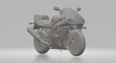 kawasaki ninja zx 7r rr 3d yazdır model in araç 3dexport sıcak tekerlekler döküm scx yuva araba slotcar stl yazdırılabilir rcmodel traxxa kyosho moto motokros motosiklet 3d print model - Mito3D
