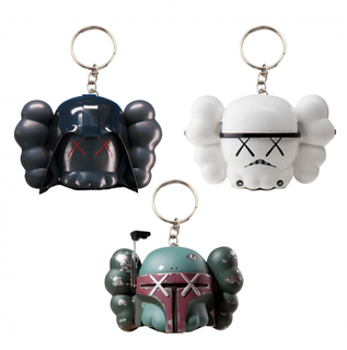 kaws chaveiro Guerra Estrelas arte brinquedo brinquedos companheiro figura Estrela guerras Stormtrooper mandaloriano darth Vader 3d print model - Mito3D