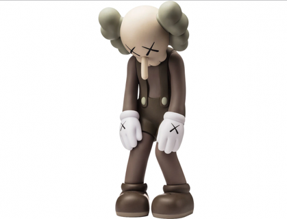 kaws small lie art toy toys companion figure collection 3d print model - Mito3D