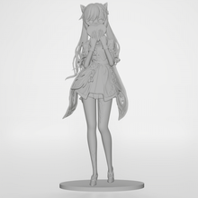 keqing genk etki fanart 3d yazdır model in kadın 3dexport genshinimpact karikatür şirin 3dprint 3dprinting şekil heykel anime character manga fantezi heykelcik 3d print model - Mito3D