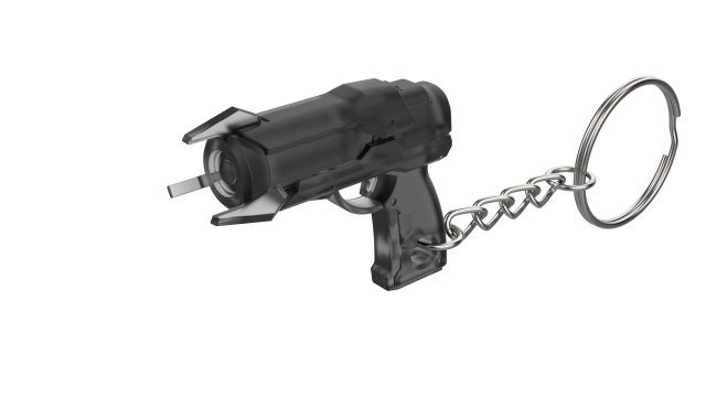 keychain - ana dart blaster overwatch printable stl files keychains 3d model 3D print model - Mito3D