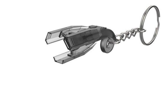 porte clés lex Luthor quantum dispositif Justice ligue imprimable stl dossiers 3d numérique modèle cosplay DIY arme pistolet vidéo Jeu crise 3d print model - Mito3D