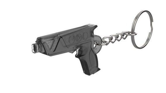 keychain - swift verdict destiny 2 printable stl files keychains 3d digital model cosplay diy weapon pistol video game blaster 3d print model - Mito3D