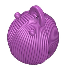 keychain ball of yarn free 3d print model in 3dexport key toy 3d print model - Mito3D
