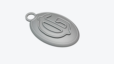 keychain do guarani moeda dinheiro sinal o símbolo emblema token berloque chaveiro chaveiros gadgets 3d print model - Mito3D