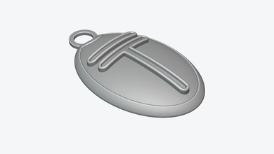 portachiavi tenge valuta soldi di cassa segno simbolo emblema token gingillo keychain i gadget 3d print model - Mito3D