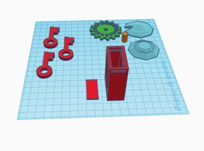 keyforge accessories card game kids fun 3d print model - Mito3D