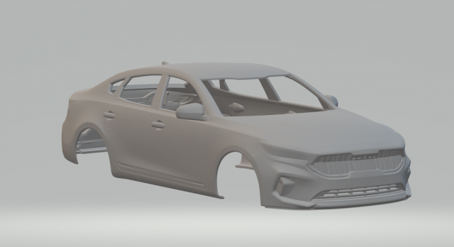 kia cadence 2020 moulé pression roues chaudes fente voiture slot chaud jouets 3dpirnt impression 3D print model - Mito3D