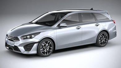 kia ceed sw phev 2021 2020 2022 2023 2024 Touring Koreanisch kompakt Kombi kombi Avantgarde Wagen Innere 3d print model - Mito3D
