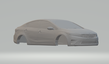 kia cerato 3d impressão modelo in veículo 3dexport diecast hotwheels fenda carros caça níqueis gt gt1 gte quente supercarros hyundai 3d print model - Mito3D