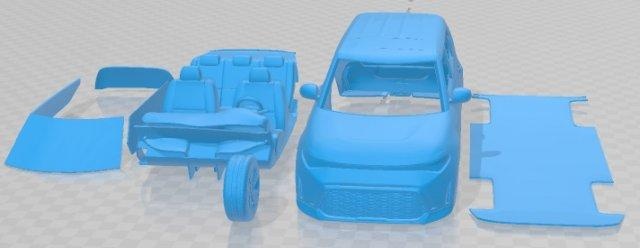 kia soul 2023 printable car automotive slot scalextric tamiya rc miniz hobby micro 3d print model - Mito3D