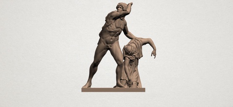 uccidere 03 interni decorativo dettagliate casa arredamento i caratteri miniature figurine la scultura animale statua uomo 3d print model - Mito3D