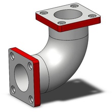 kind pipe plumbing engineering joint 3d print model - Mito3D