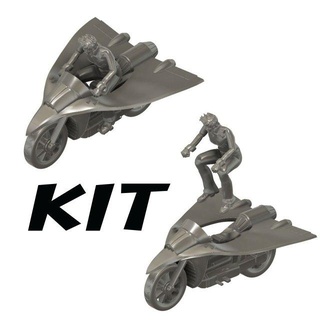 kit jeeg motociclo hiroshi shiba giocattoli modello 3d stampa realismo high quality componenti artistico espressione personalizzazione collezione valore anime mecha hobbista collezionisti 3d print model - Mito3D