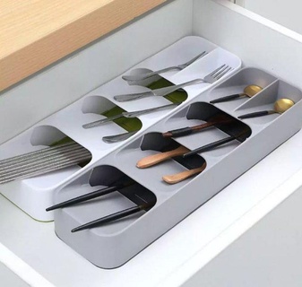 kitchen cutlery organiser dining cocina organized organization 3d print model - Mito3D
