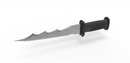 couteau étoile randonnée génération tv séries Star Trek générations dague lame mêlée cosplay soutenir réplique jouet impression imprimable 3d print model - Mito3D
