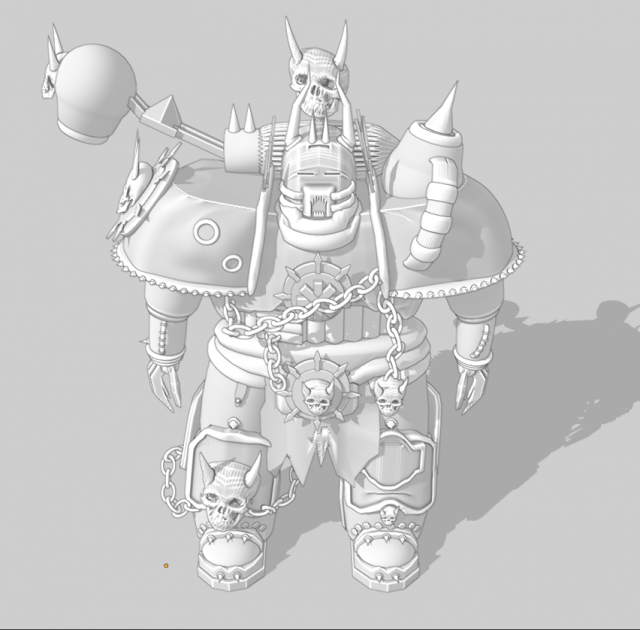 knight 3D print model - Mito3D