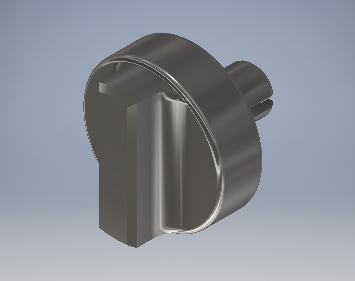 bouton libre 3d impression modèle in accessoires 3dexport grille pain 3D print model - Mito3D