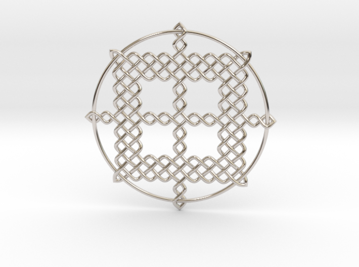 knot pendant colgante nudo 3D print model - Mito3D