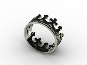 korona anello 3d print model - Mito3D