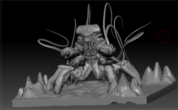 kraken mar mitology caranguejo polvo modelo lula 3d print model - Mito3D