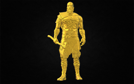 kratos Dio guerra 3d Stampa modello giocattoli uomo figure azione fallimento film Giochi ps ps5 xbox anime 3d print model - Mito3D