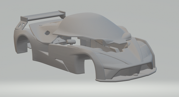 ktm x bow gt xr veículo diecast hotwheels fenda slotcar slot car quente brinquedos carro 3dpirnt impressão imprimível 3d print model - Mito3D