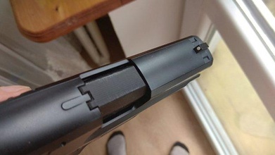 kwc pistola modelo aakcmd470azb 3d impressão in 3dexport 45mm 3d print model - Mito3D