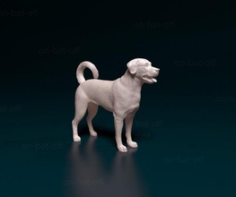 labrador rottweiler dog animal pet print labrador rottweiler breed statue figure