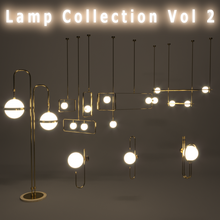 lamp collection 02 light electronics 3d print model - Mito3D
