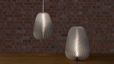 lâmpada 3d print model - Mito3D