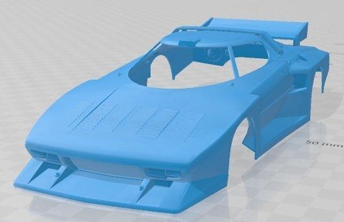 lancia estratos hf turbo gr5 imprimível corpo carro 3d impressão modelo in automotivo 3dexport fenda escalextrico tamiya rc miniz passatempo micro 3d print model - Mito3D