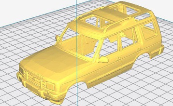terra andarilho descoberta 1996 imprimível corpo carro 3d impressão modelo in automotivo 3dexport rc miniz fenda escalextrico tamiya passatempo micro rastejante 3d print model - Mito3D