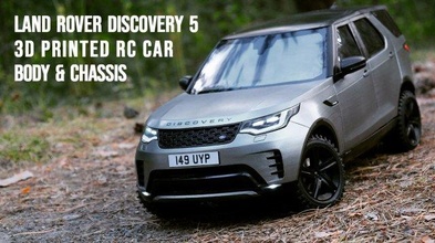 land rover discovery 5 - 3d printed rc car 1-8 scale print model in automotive 3dexport discovery5 landrover landroverdiscovery5 rcmodel rccar body chassis l462 traxxas tamiya offroad rdynamic crawler trophy toy disco 3d print model - Mito3D