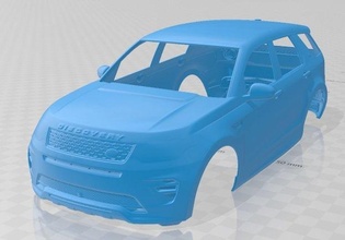 land rover discovery sport dynamic 2016 printable body car slot scalextric tamiya rc miniz hobby micro crawler 3d print model - Mito3D