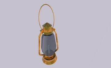 lantern lighting light gas lamp lamparina candle 3d print model - Mito3D
