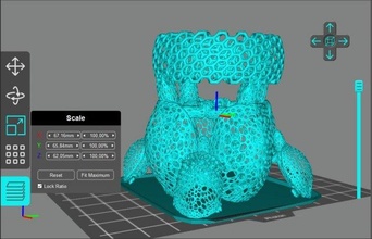 grande bolígrafo soporte bailando tortugas voronoi estilo regalo negocios 3d print model - Mito3D