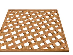 lattice lattice ornament design pattern cnc stl obj max dwg