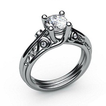 lavazza diamante ouro jóias precioso anel anéis 3d print model - Mito3D