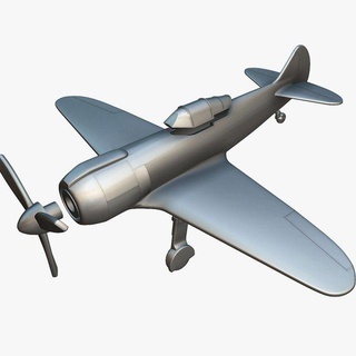 lavochkin la-5fn - 3d printable model vehicle fighter-aircraft lagg-3 lagg-5 lavochkin-la-5 lavochkin-la-5f soviet-air-force ww2-fighter wwii-arcraft scale-model miniature wargaming 3d-printed o-scale aircraft airplane 3d-printing 3d-print stl ready-to-print miniatures 3d print model - Mito3D