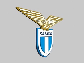 s lazio 3d modelo in esportes equipamento 3dexport logotipo itália serie emblema símbolo futebol esporte escudo 3d print model - Mito3D
